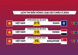 Lịch U23 Châu Á 2023