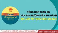 Văn Bản Tố Tụng Hình Sự